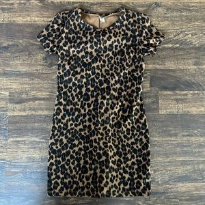 Old Navy Leopard Bodycon Dress